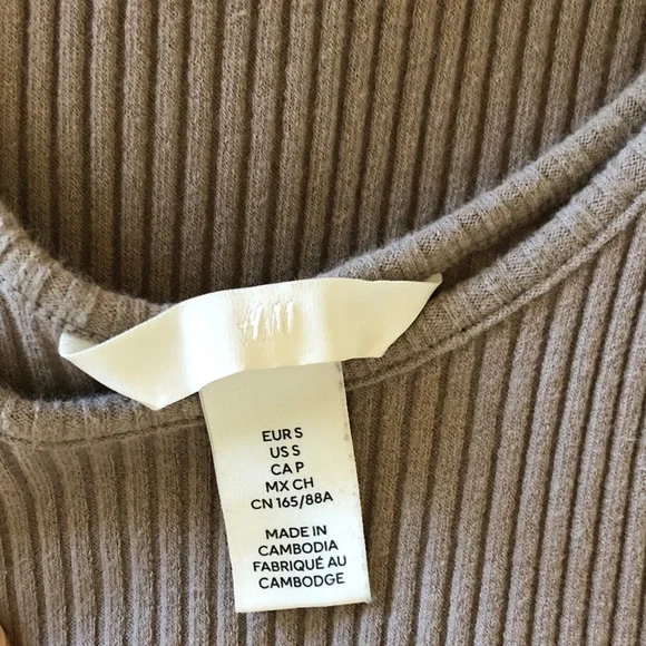 EUC H&M bodycon knit dress size S - Picture 4 of 5